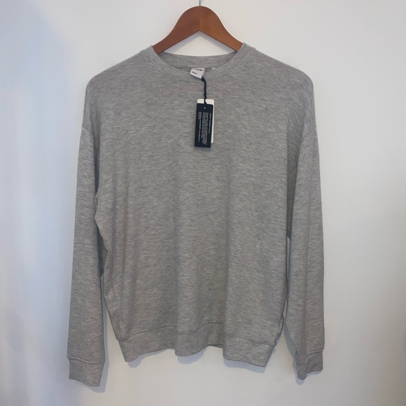 NWT Aritzia Tha Softmore Vince Sweater in Gray, Sz Small - Picture 7 of 16
